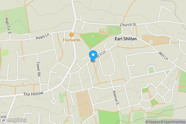 Map location for 36 Almeys Lane, Earl Shilton, Leicester, Leicestershire, LE9 7AJ