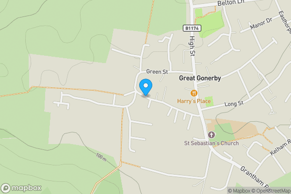 Map location for Mill Farm Barn, Pond Street, Great Gonerby, NG31 8LJ