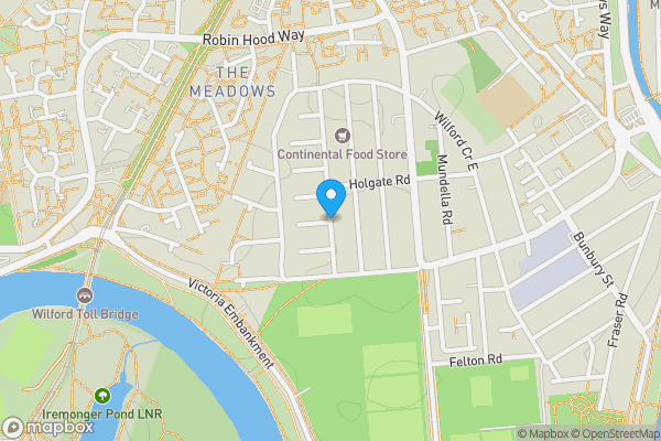 Map location for Glapton Road, Nottingham, Nottinghamshire, NG2 2FE