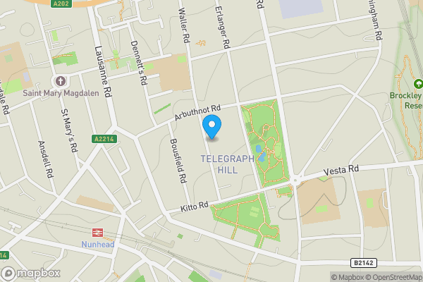 Map location for 165 Waller Road, New Cross Gate, London, SE14 5LX