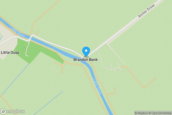 Map location for The Old School, Brandon Bank, Downham Market, Norfolk PE38 0PU