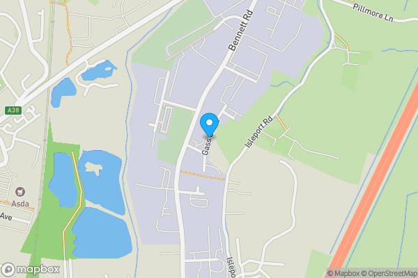 Map location for Burnham Road, Highbridge, Somerset, TA9 3JF