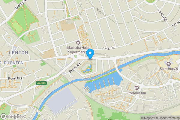 Map location for 7 Castle Gardens, Nottingham, Nottinghamshire, NG7 1HH