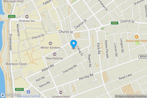 Property for Auction in North West - Flat 23A, 23 Alfred Street, Blackpool, Lancashire FY1 4LL