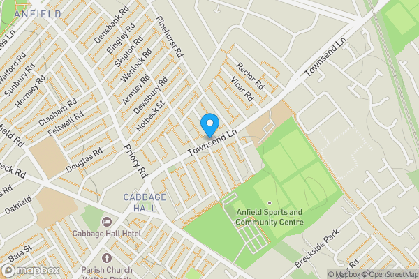 Map location for 59 Townsend Lane, Anfield, Liverpool L6 0AX
