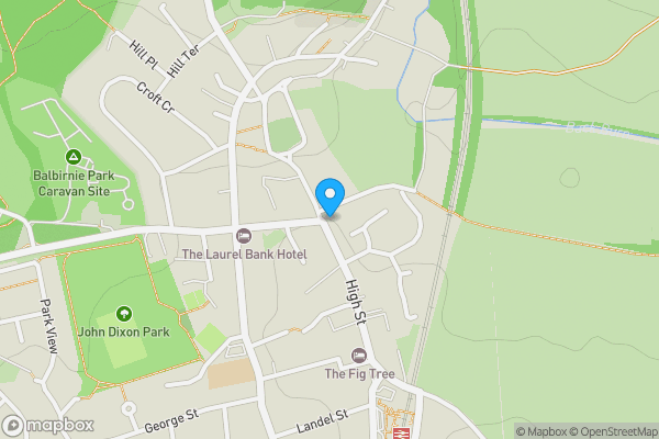 Map location for 82 High Street, Markinch, Fife, KY7 6DQ