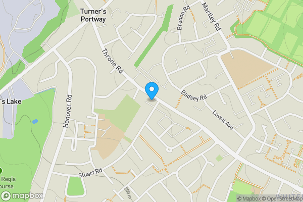 Map location for 106 Throne Road, Rowley Regis, West Midlands, B65 9LB