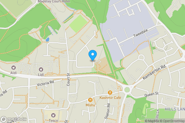 Map location for Coronation Crescent, TELFORD, Shropshire, TF7 5EH