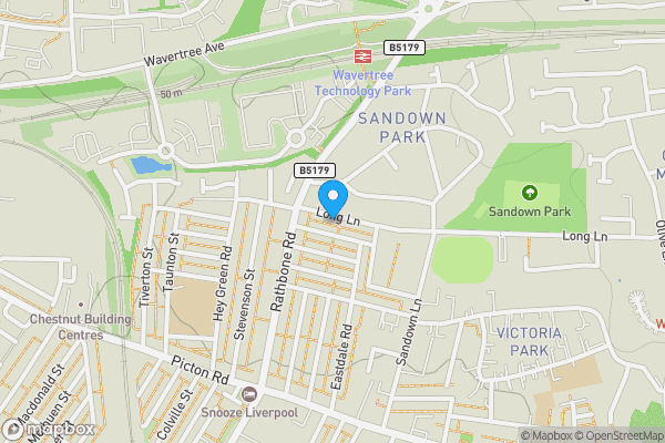 Map location for 16 Long Lane, Wavertree, Liverpool L15 4HF