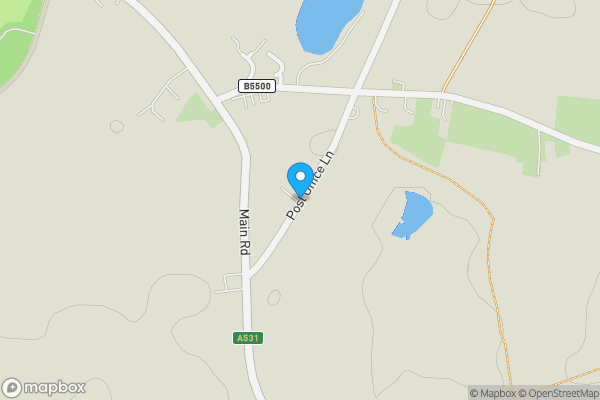 Map location for Greenways Post Office Lane, Crewe, Cheshire, CW2 5QD