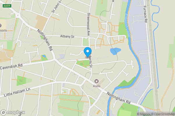 Map location for 77 Shaw Street East, Ilkeston, Derbyshire DE7 5AU