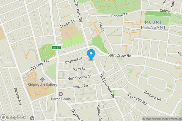 Map location for 306 Old Durham Road, Gateshead, Tyne And Wear, NE8 4BQ