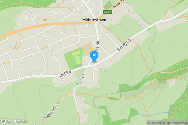 Map location for 2 Church Gardens, Middlestown, Wakefield, WF4 4FD