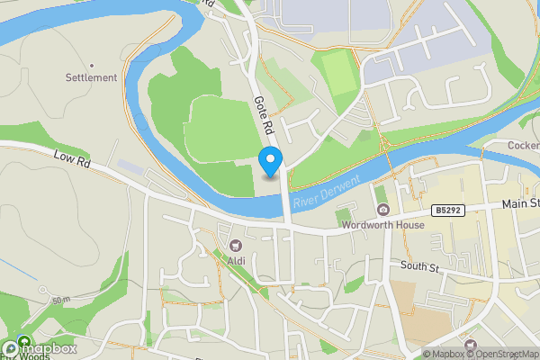 Map location for Bridge End Cottage, Cockermouth, Cumbria, CA13 0HW