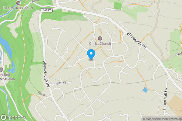 Map location for 5 Hillstone Avenue, Rochdale, Lancashire, OL12 6DX