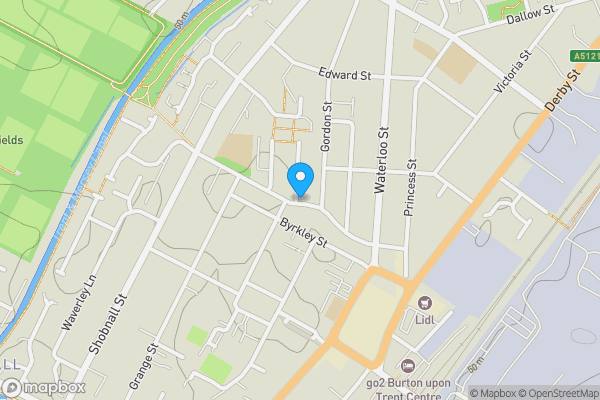 Map location for Grange Inn, Casey Lane, Burton-On-Trent DE14 2JQ