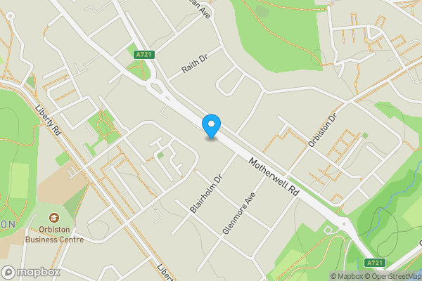 Map location for 144 Motherwell Road, Bellshill, ML4 2LB