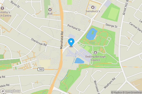 Map location for Apartment 3, The Fire House, 8 Nottingham Road, Daybrook, Nottingham, Nottinghamshire, NG5 6JQ