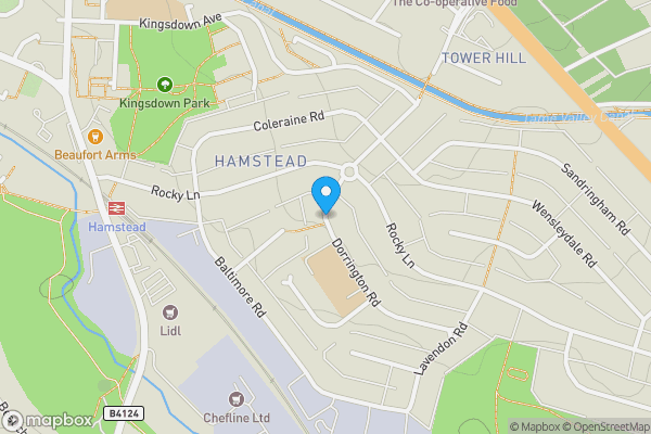 Map location for Dorrington Road, BIRMINGHAM, West Midlands, B42 1QR