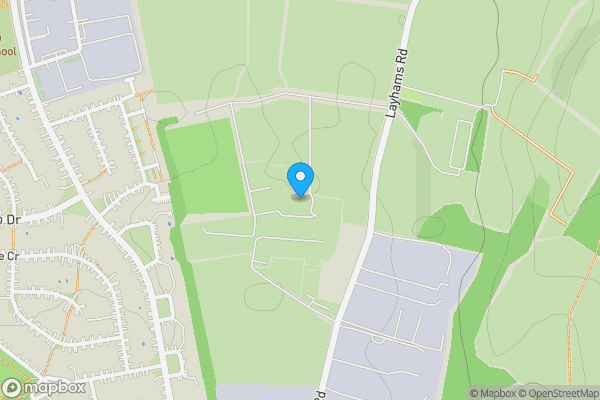Map location for Plot 5 at Layhams Farm, Layhams Road, Keston, BR2 6AR