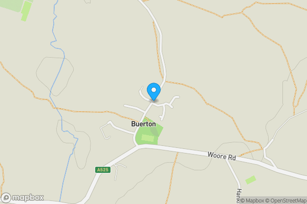 Map location for Red Acres, Windmill Lane, Buerton, Buerton, Cheshire CW3 0DE