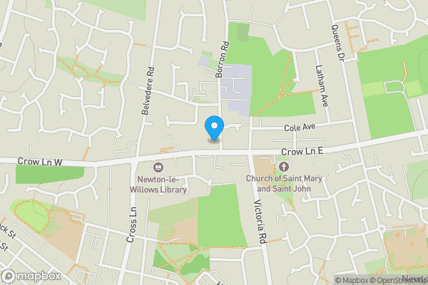 Map location for Apartment 10, Borron Road, Newton-le-Willows, Merseyside, WA12 0DT