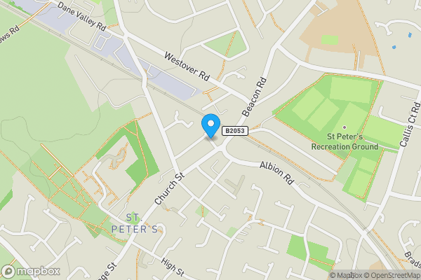 Map location for Napier Court, Broadstairs, CT10 2TY
