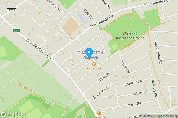 Map location for 18 Chatterton Road, Bromley, Kent, BR2 9QN