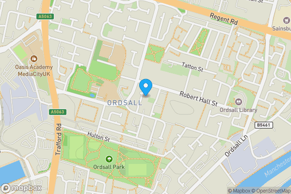 Map location for 8, Salford, Greater Manchester, M5 3LD