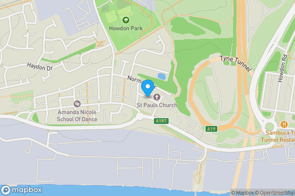 Map location for George Street, WALLSEND, Tyne and Wear, NE28 6SL