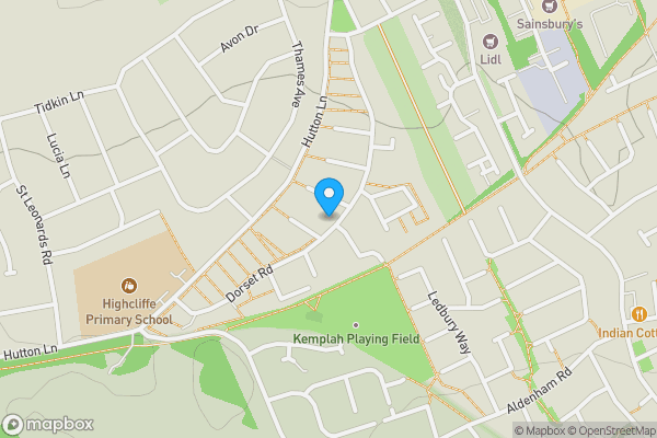 Map location for 70 Dorset Road, Guisborough, North Yorkshire TS14 7EW