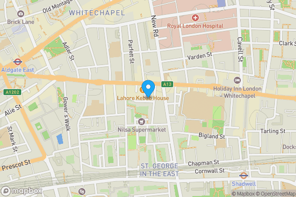 Map location for 17-19 Umberston Street, Tower Hamlets, London, E1 1PY