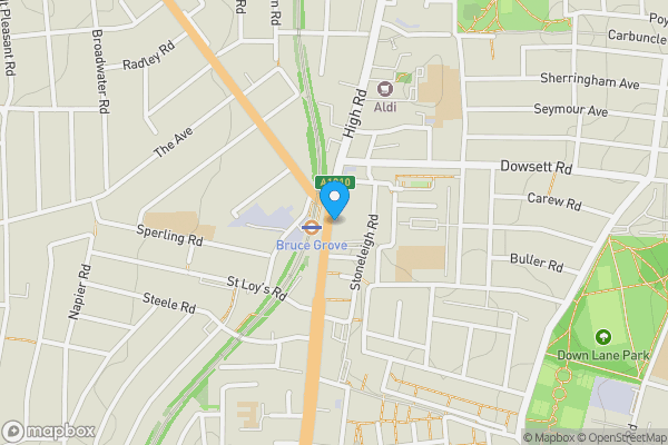 Map location for 500-508 High Road, London, Tottenham, N17 9JF