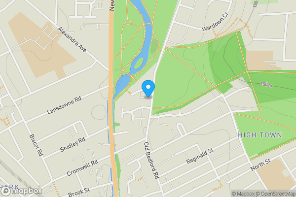 Map location for 7 Garter Court, Knights Field , Luton , LU2 7LL