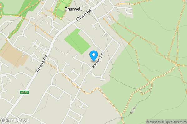Map location for 22 Harwill Road, Morley, Leeds, West Yorkshire, LS27 7QJ