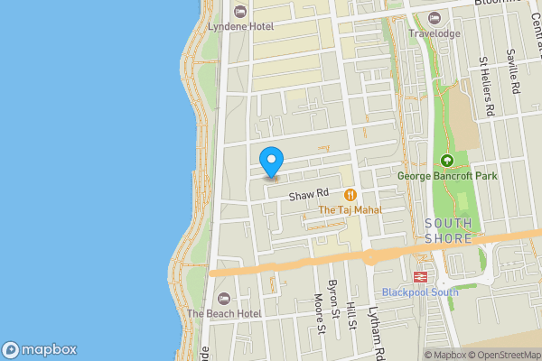 Map location for 13 Haig Road, Blackpool, FY1 6BZ