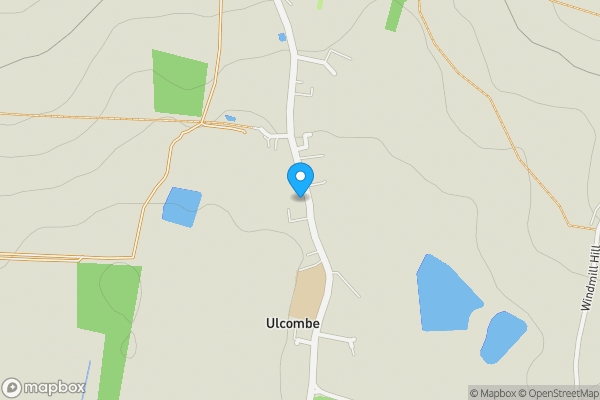 Map location for The Harrow Inn, The Street, Ulcombe, Maidstone, Kent, ME17 1DP