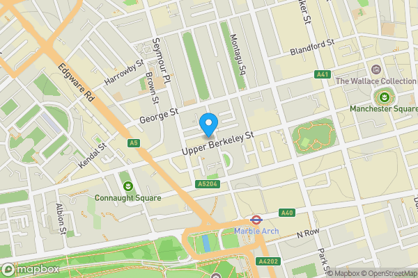Map location for 37a Great Cumberland Place, Marylebone, London, W1H 7TD