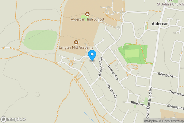 Map location for Bailey Brook Crescent, Nottingham, Nottinghamshire, NG16 4FZ