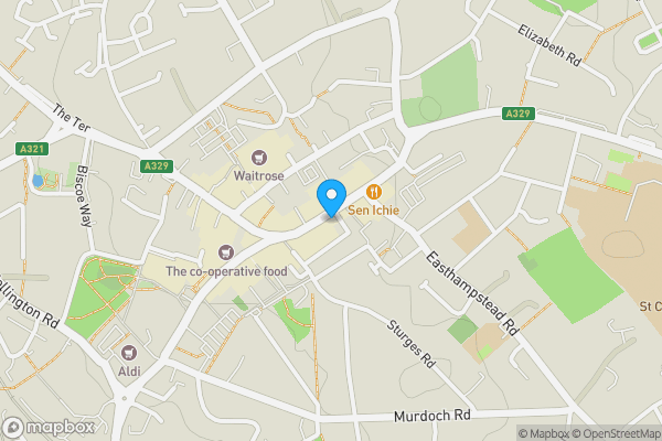 Map location for 31 Peach Street, Wokingham, Berkshire RG40 1XJ