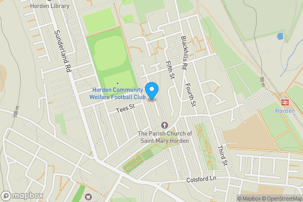 Map location for 72 Seventh Street, Horden, Peterlee, County Durham, SR8 4LX