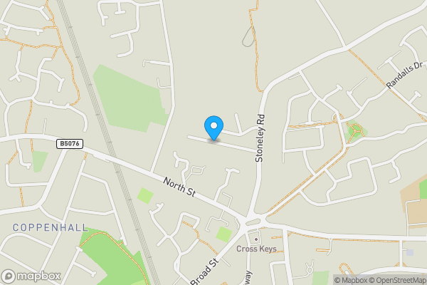 Map location for Stoneley Avenue, CREWE, Cheshire, CW1 4NH