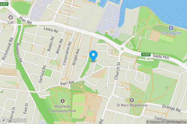 Map location for 14 Forge Lane, Gillingham, Kent, ME7 1UG