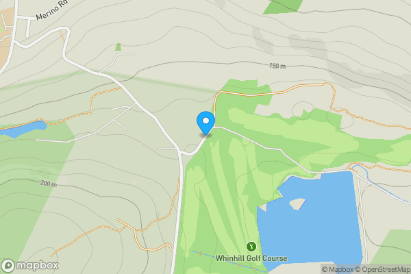 Map location for Whinhill Radio Mast Site, Beith Road, Greenock, PA16 9LN