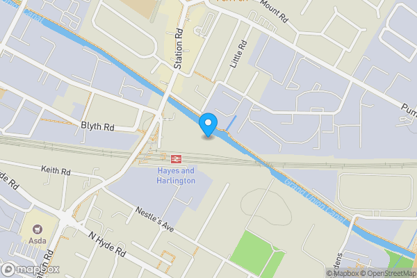 Map location for Flat 701 Signal Building, Station Approach, Hayes, Middlesex, UB3 4FG