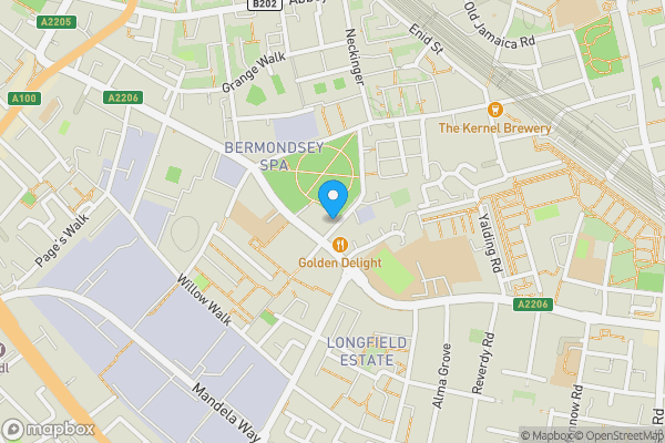 Map location for Flat 33 Artesian House, 96 Alscot Road, Bermondsey, London, SE1 3GG