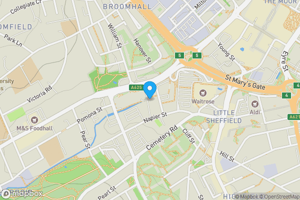 Flat 7 Porter Brook House, 201 Ecclesall Road, Sheffield, S11 8HW