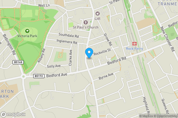 Map location for Rockvilla Hotel, 329 Old Chester Road, Birkenhead, Merseyside CH42 3XH