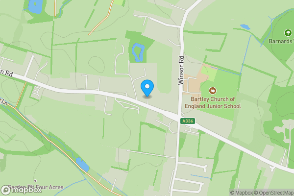 Map location for Kennington Lane, SOUTHAMPTON, Hampshire, SO40 2NE