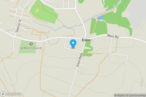 Map location for Eldon, County Durham, County Durham, DL14 8UU
